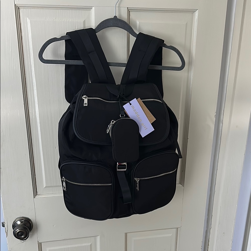 Black Fashion Backpack